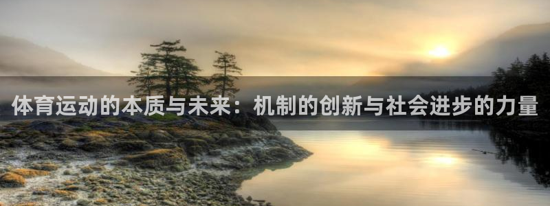 必一运动官网：体育运动的本质与未来：机制的创新与社会进步的力量